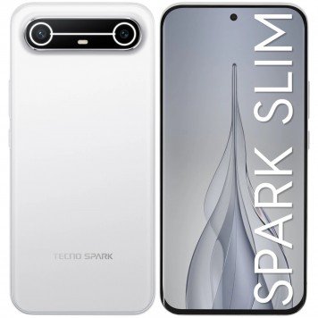 Смартфон Tecno SPARK Slim 256 ГБ белый